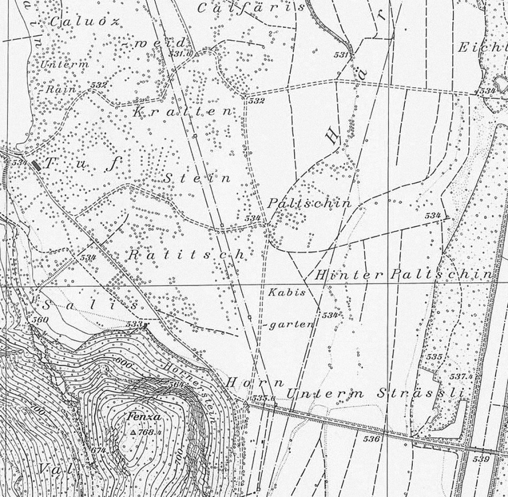 Hist. Karte - Ratitsch