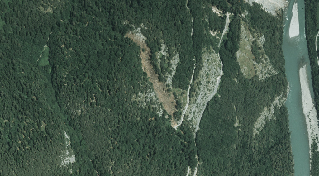 Luftbild - Ulmertobel