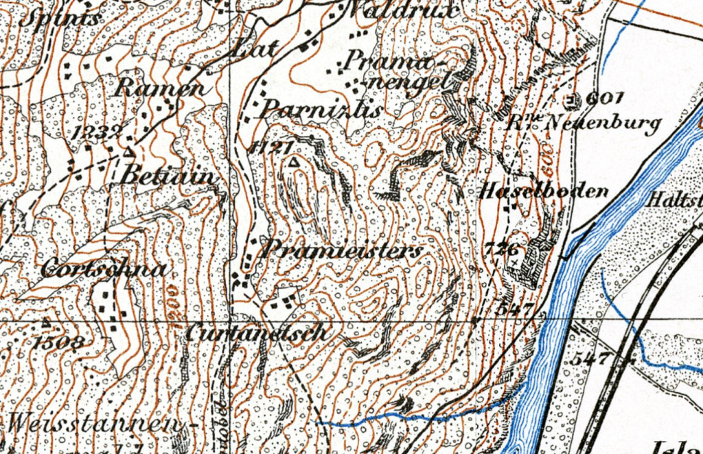 Hist. Karte - Prameisters