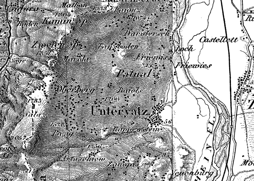 Hist. Karte - Pajols