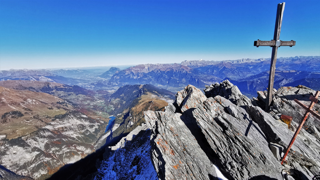 Blick über den Gipfel