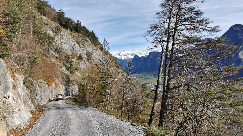 Felsfluchten im Satz