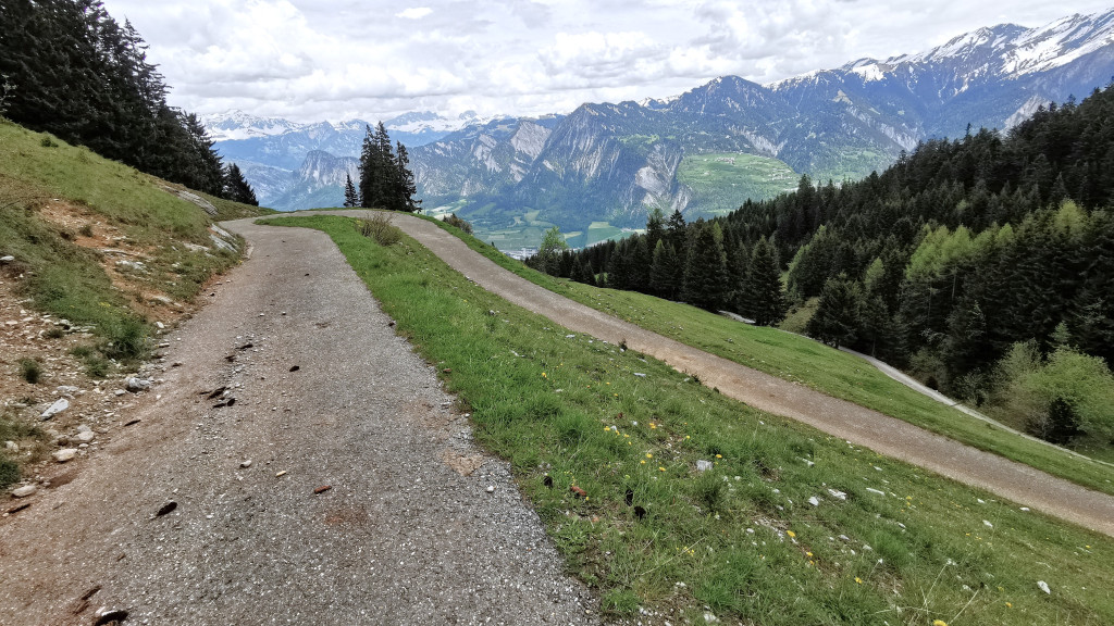 Blick nach Nordosten auf den Valladortarank