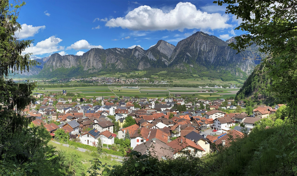 Blick über Untervaz