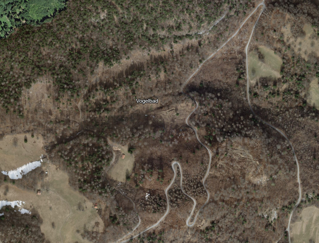 Luftbild - Vogelbad