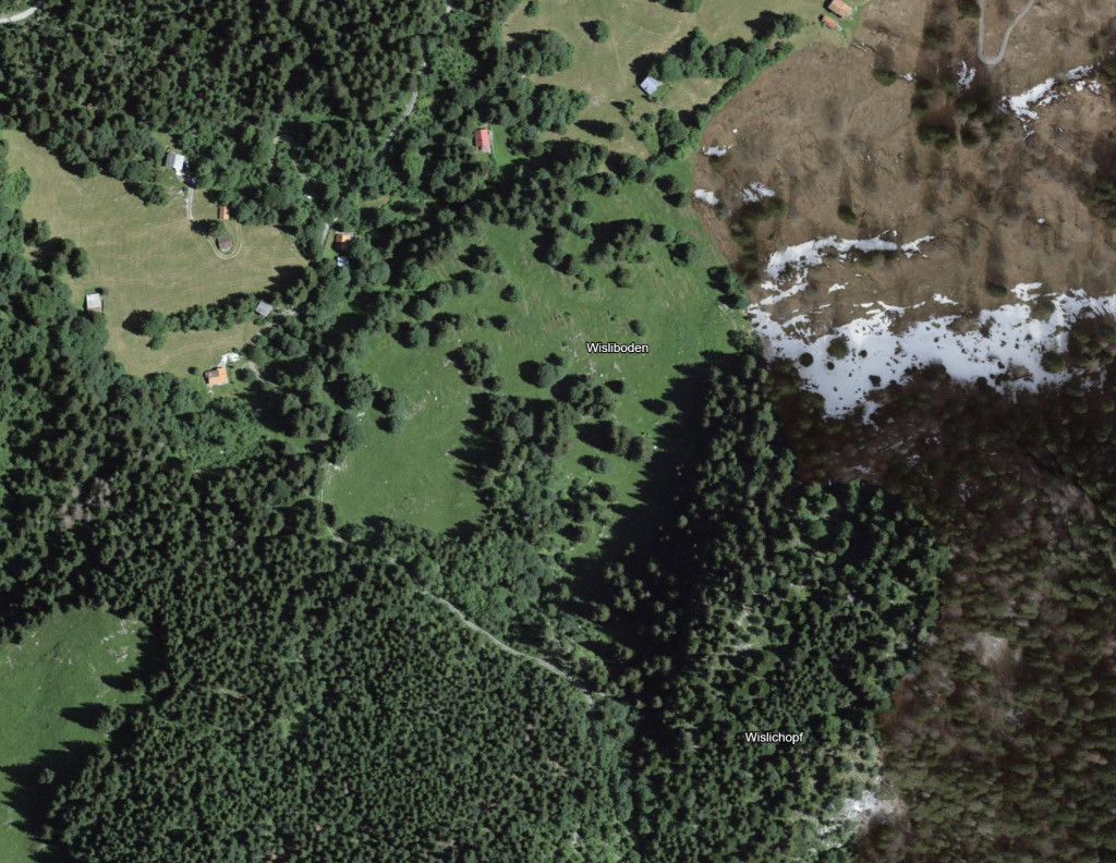 Luftbild - Wisliboden