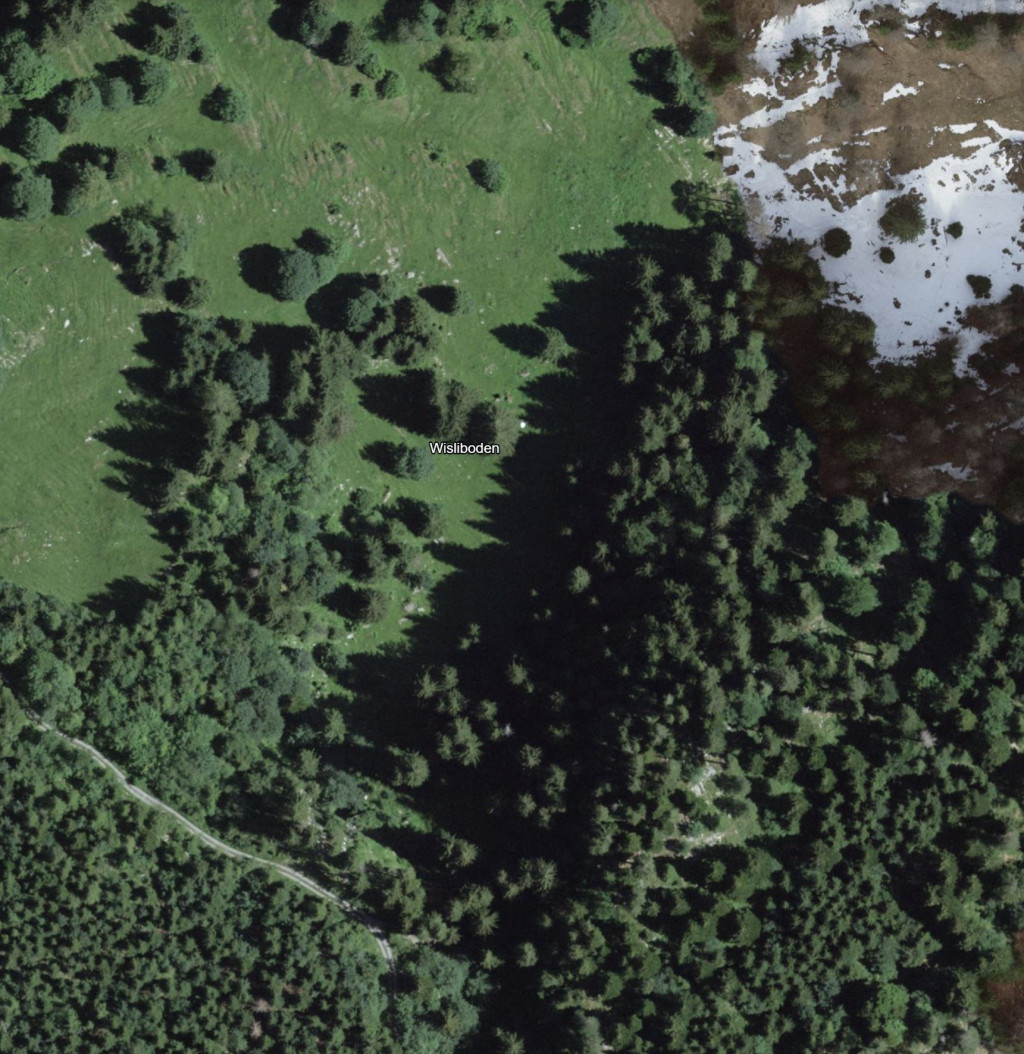 Luftbild - Wisliboden