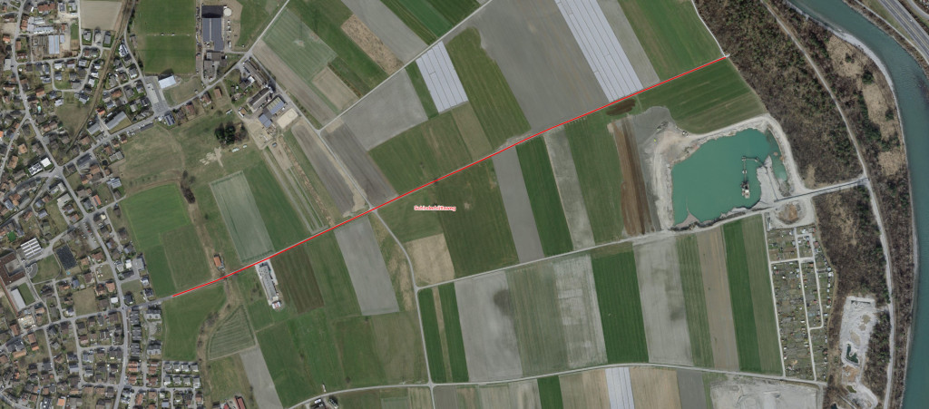 Luftbild - Schinderhüttaweg